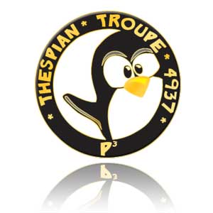 Thespian Toupe Award Pin