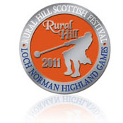 Rural Hills Highland Games 2011 Pin